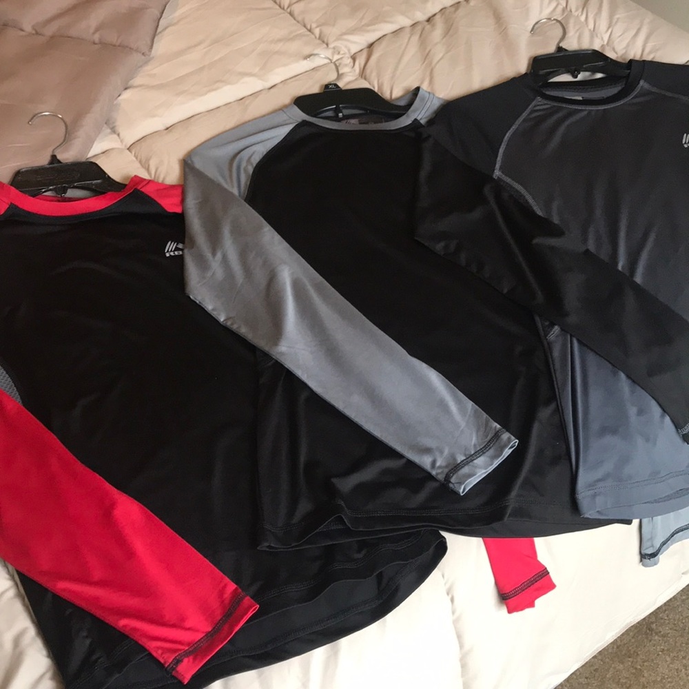 3 RBX Compression Shirts